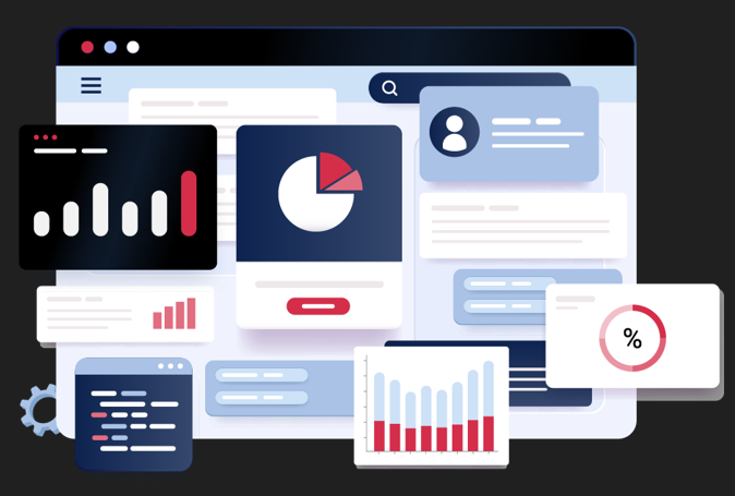 Campaign Challenge Dashboard Illustration